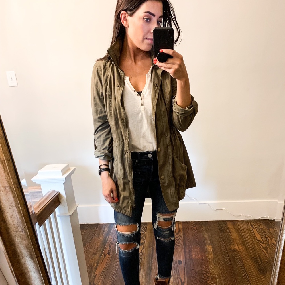 Olive Mossimo jacket